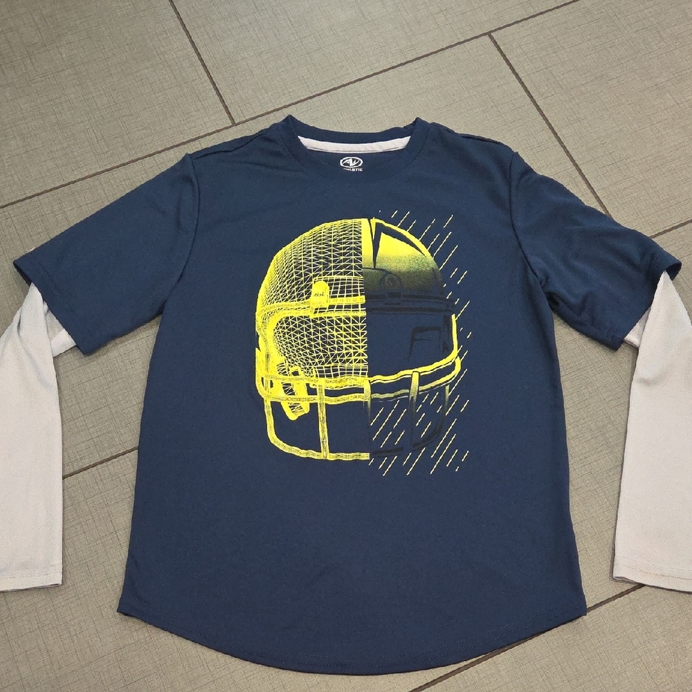 Athletic Works Navy Blue Football Shirt
